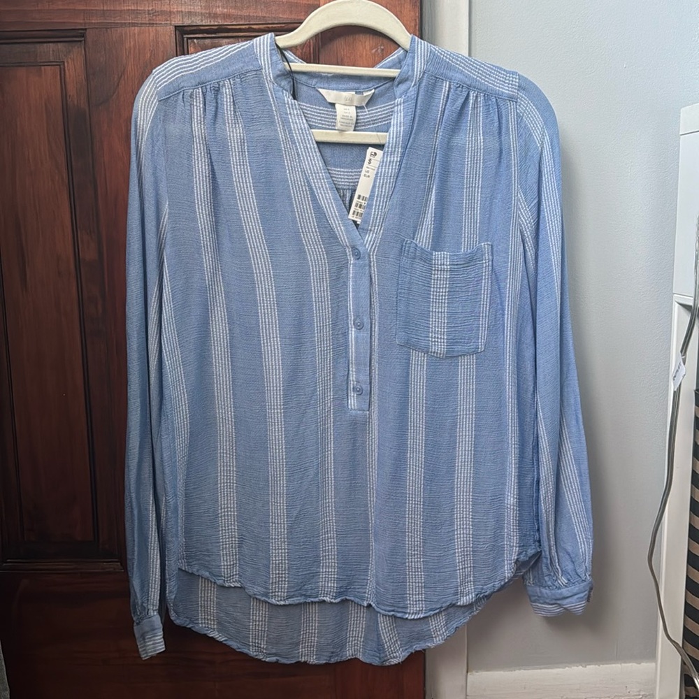 H&M striped blouse